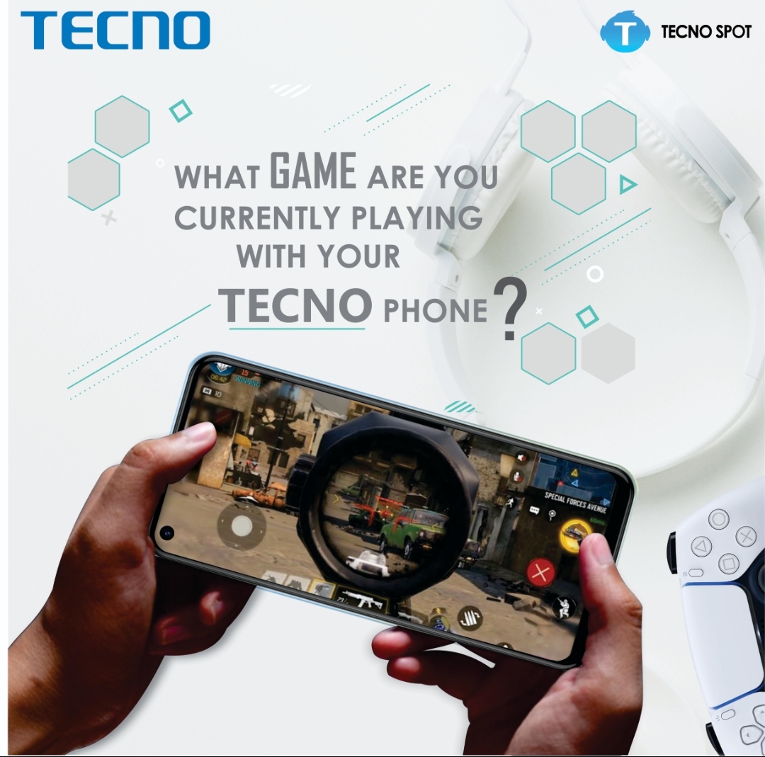 tecno phones at game